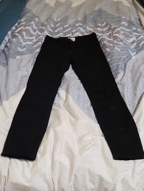 L'AGENCE Black Skinny-Leg Jeans Size 24